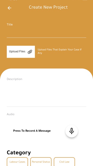 Law Finder App Screenshot
