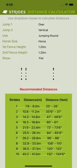 Game screenshot Strides Distance Calculator apk