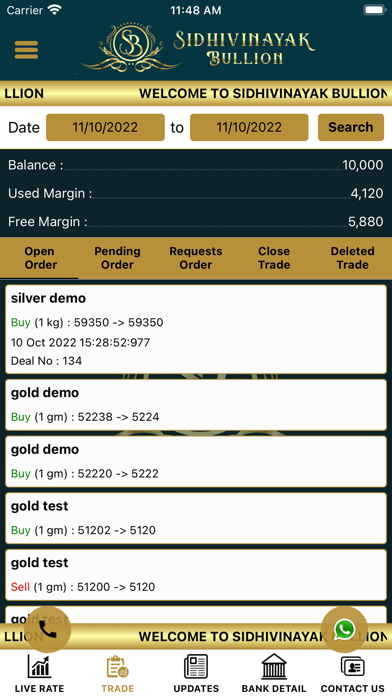Sidhivinayak Bullion Screenshot