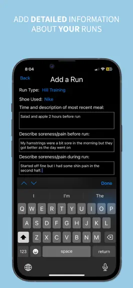 Game screenshot Running Journal apk