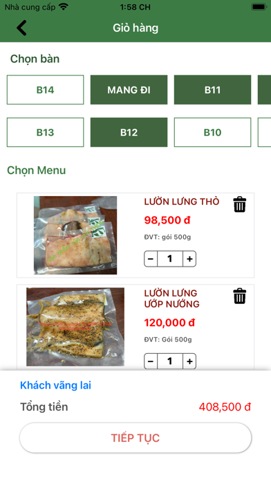 ThorVina - Thực Phẩm Tươi Ngon Screenshot