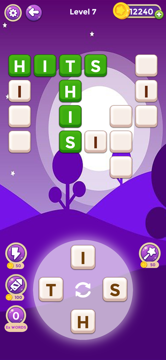 Word Cross-Word Search