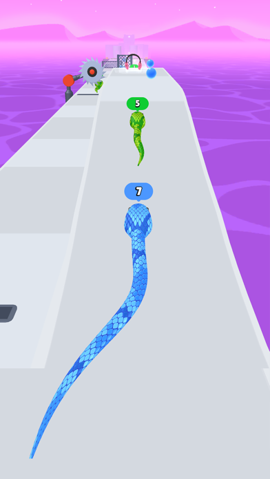 Snake Run Race・3D Running Game Screenshot