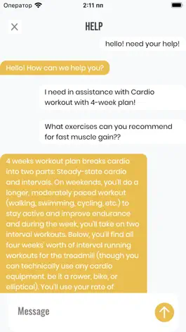 Game screenshot Muscle gain for Beginners hack