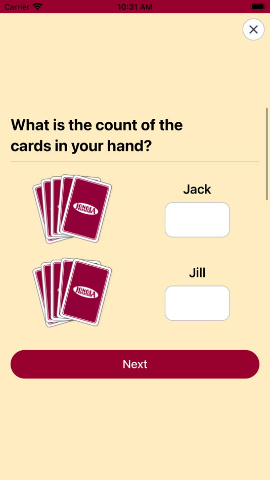 #4. Jonola Canasta Scorecard (iOS) 由: JONOLA INDUSTRIES