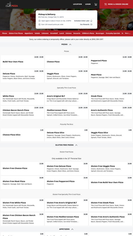 #2. Arons Pizza (iOS) 由: Pizzamico LLC