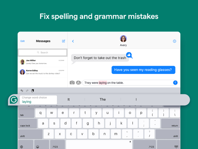 ‎Grammarly: AI Writing Keyboard Screenshot