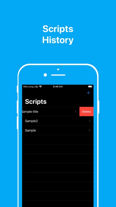 Teleprompter: Floating Notes Screenshot