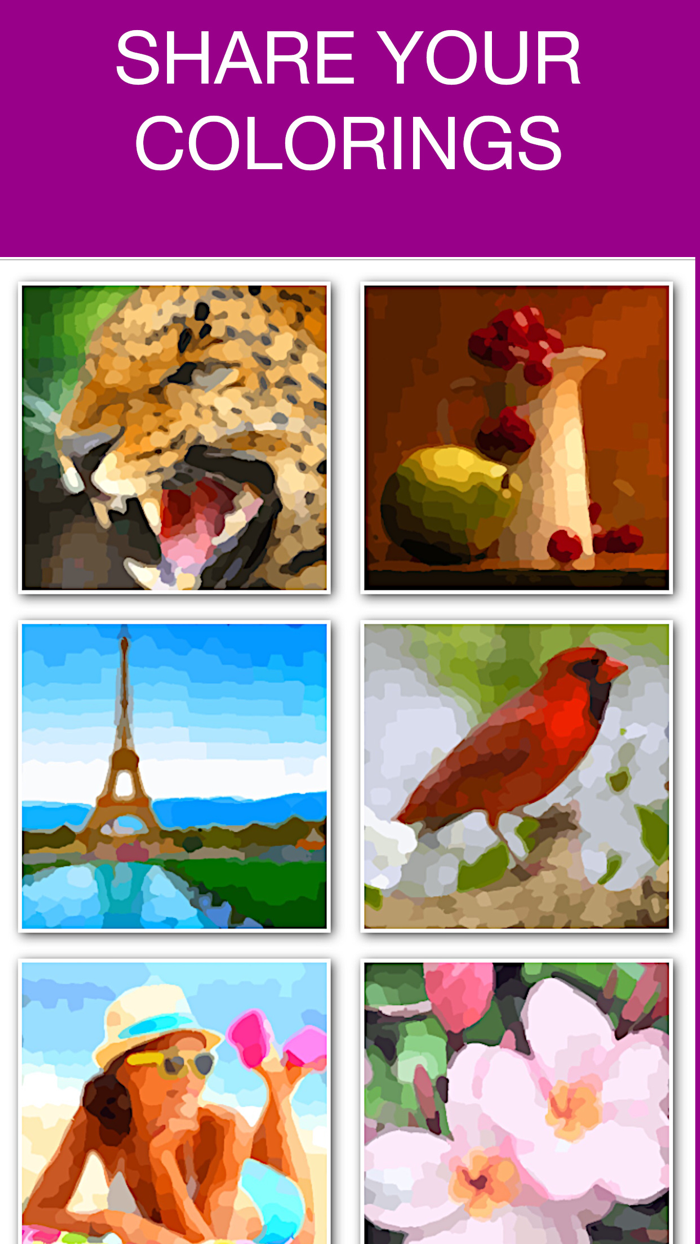 Paint by numbers your photo