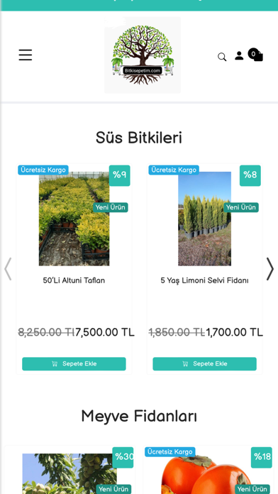 Bitki Sepetim Screenshot