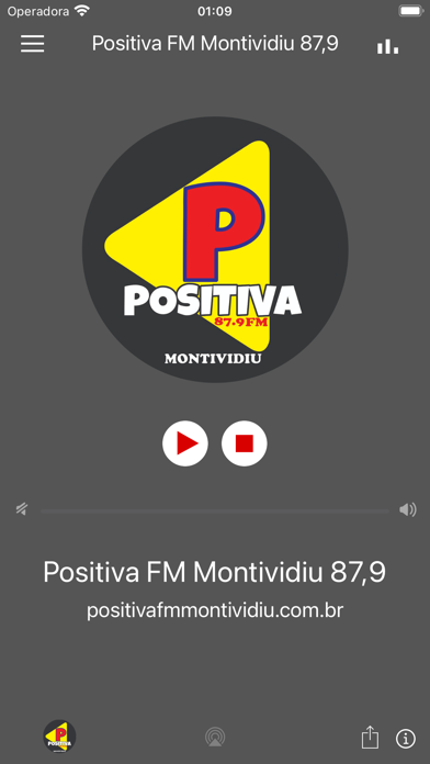Positiva FM Montividiu 87,9 Screenshot