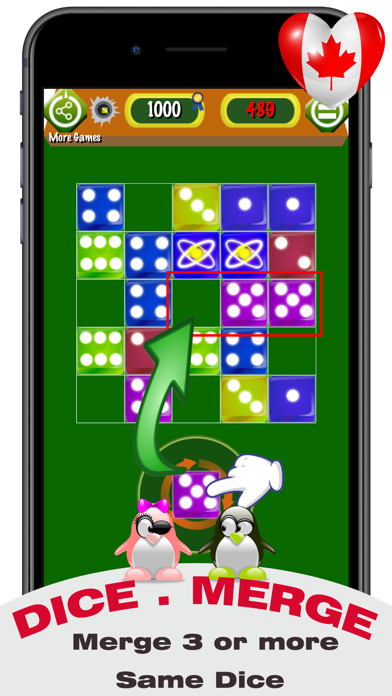 Screenshot #1 pour Fun 7 Dice: Merge Block Puzzle