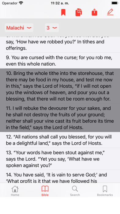 Messianic Bible, WMB Screenshot