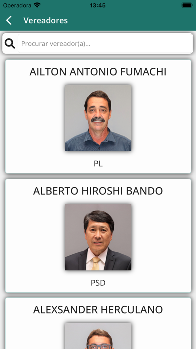 Câmara Municipal de Itatiba Screenshot