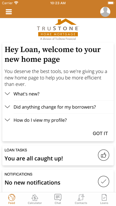 TruStone Home Mortgage App Screenshot