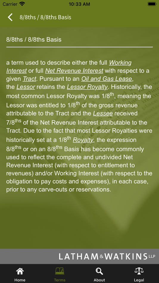 #3. The Book of Jargon® - OG (iOS) By: Latham & Watkins LLP