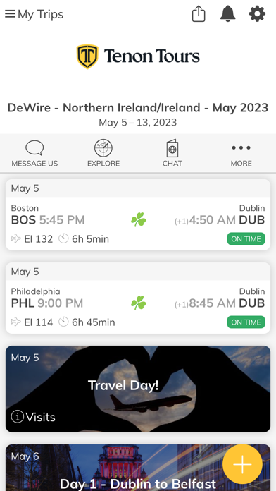 Tenon Tours Screenshot