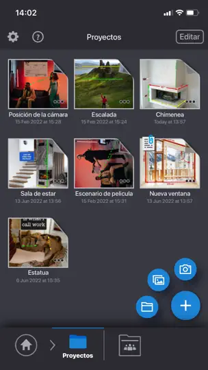 Captura de pantalla de My Measures + AR Measure en iPhone 3