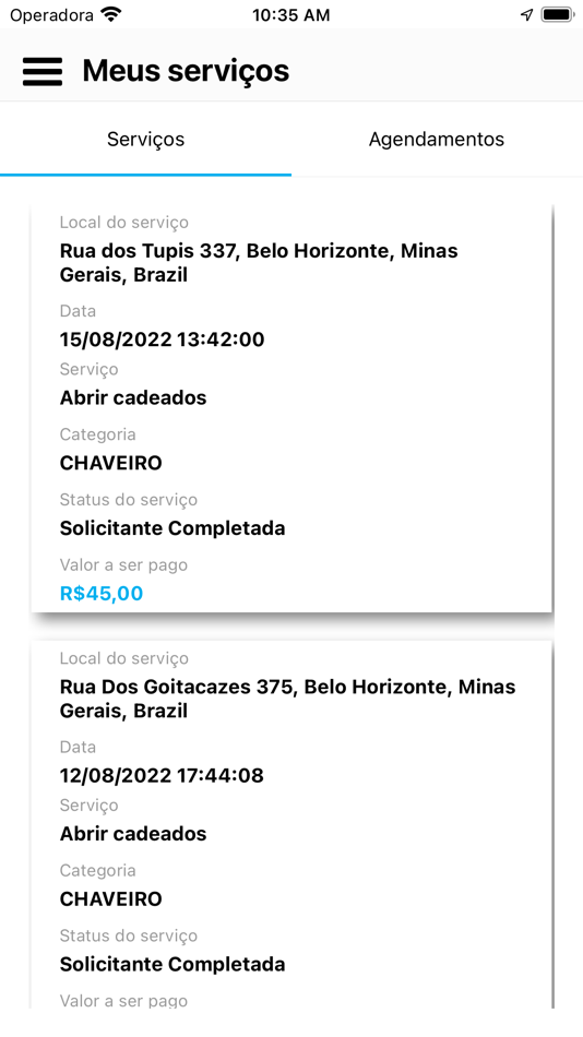 #7. Get Help - Cliente (iOS) 由: Hey Tecnologia da Informação Ltda