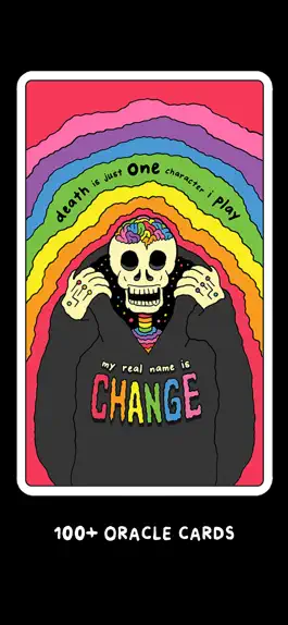 Game screenshot Rainbow Brainskull Oracle Deck mod apk