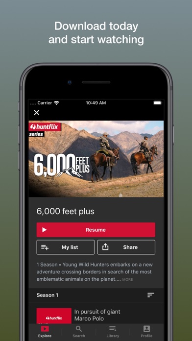 Huntflix Screenshot