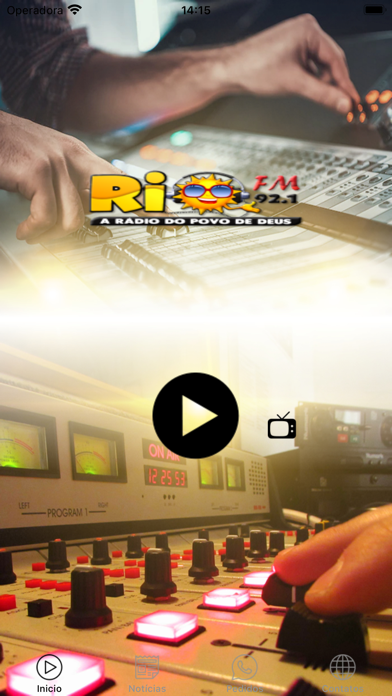 Rio FM 92,1 Pires do Rio Screenshot