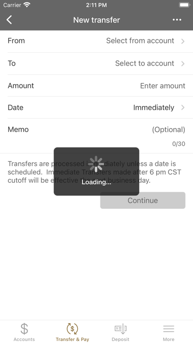 Freedom Bank Mobile Banking Screenshot