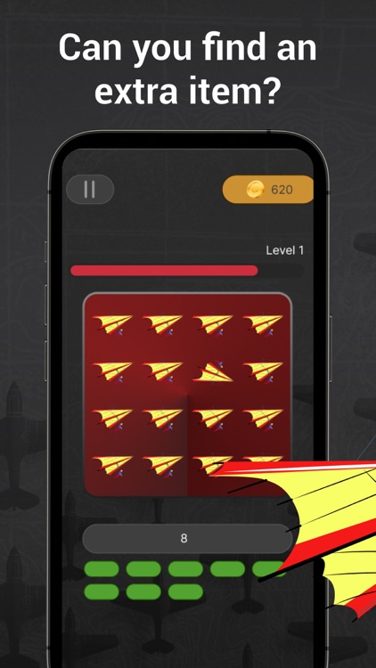 AviaPuzzle: Find Extra Items