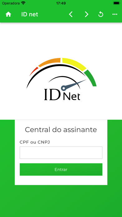 ID Net Internet Screenshot