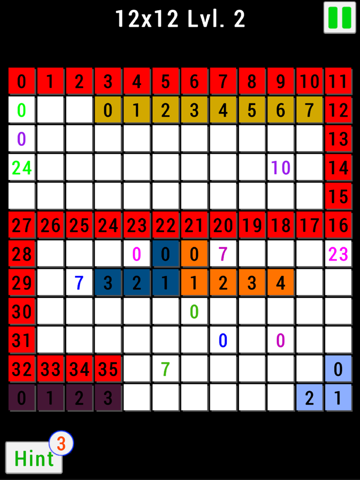 Number Joining Puzzle Game