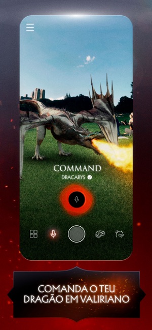 DracARys! Baixe o app de realidade virtual de A Casa do Dragão para Android  e iOS 