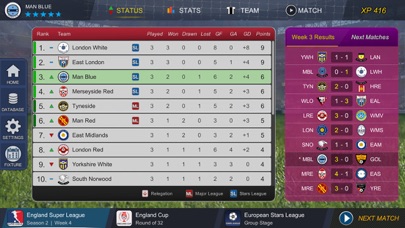 Pro League Soccer Screenshot