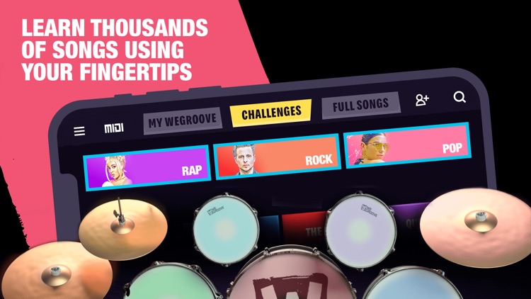 WeGroove: Drums, Music Game