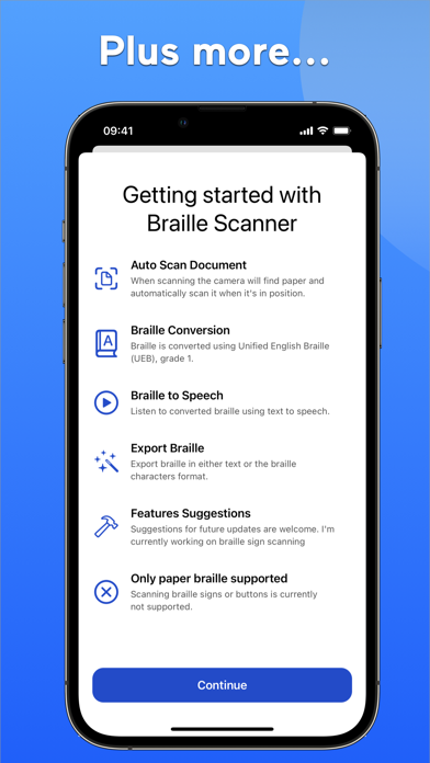 Braille Scanner Screenshot