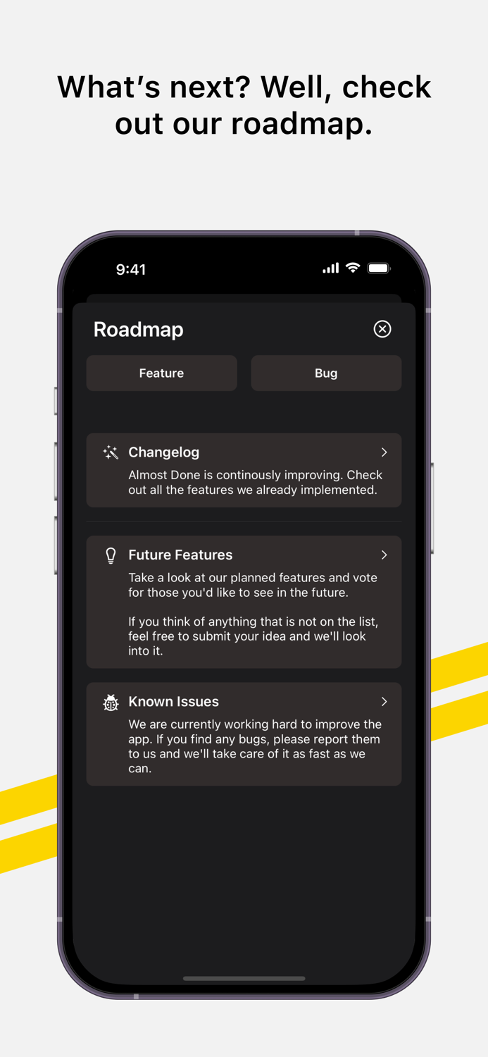 Almost Done Task Manager