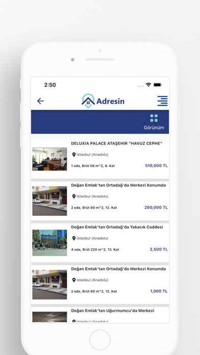 Adresin Screenshot
