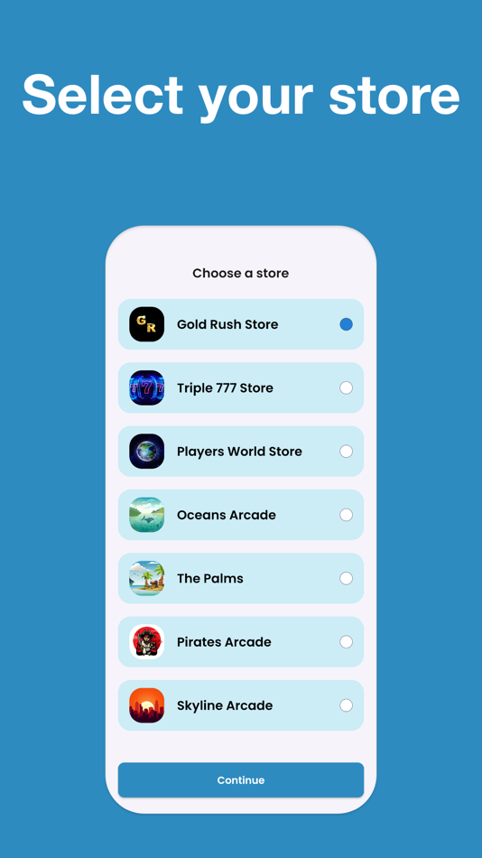 #2. Arcade Store App (iOS) By: Platinum Touch Services