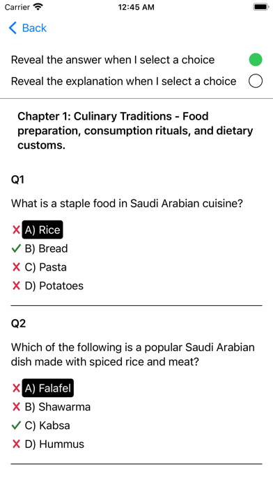 Culture of Saudi Arabia Exam Screenshot