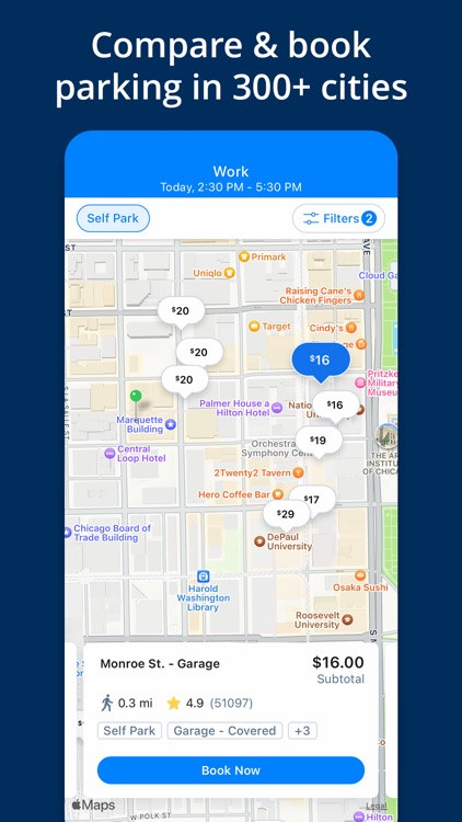 SpotHero: #1 Rated Parking App screenshot-0