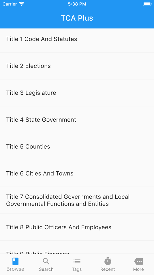 #1. TCA Plus (iOS) 由: Josh Lefler