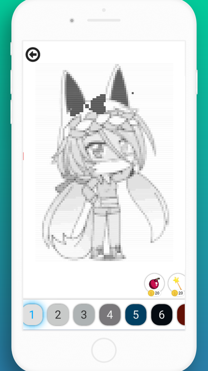 gachaPixel Coloring By Number