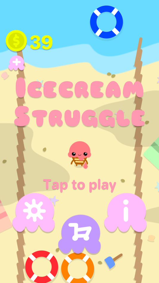 #4. Icecream Struggle (iOS) โดย: Adknown