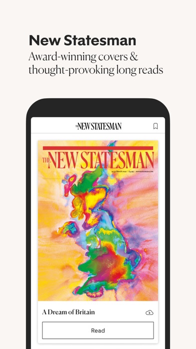 New Statesman Magazine Screenshot