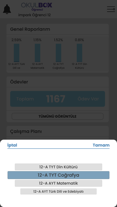 Okulbox Öğrenci Screenshot