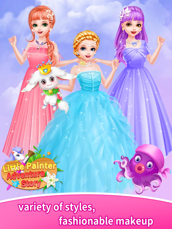 Little Painter Dress Up Story