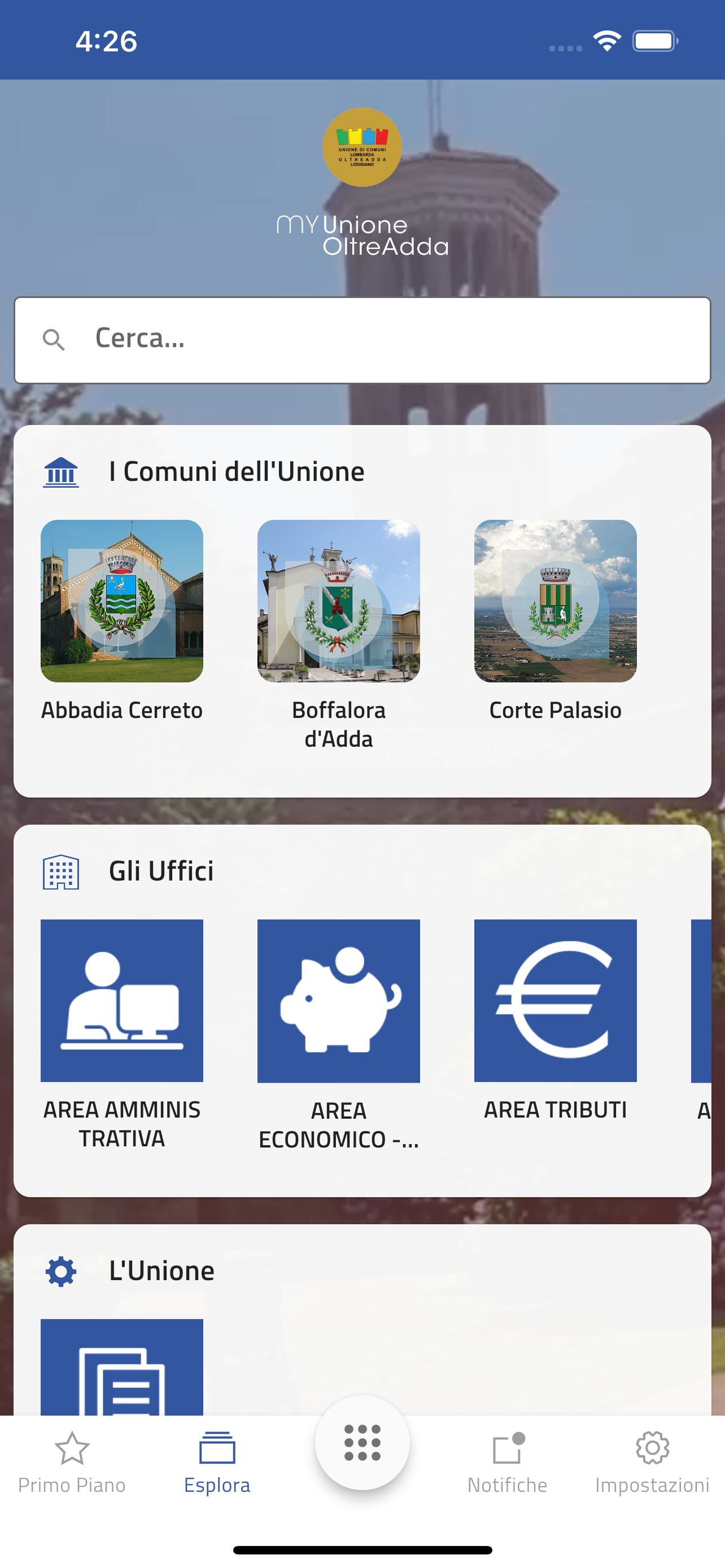 MyUnioneOltreAdda