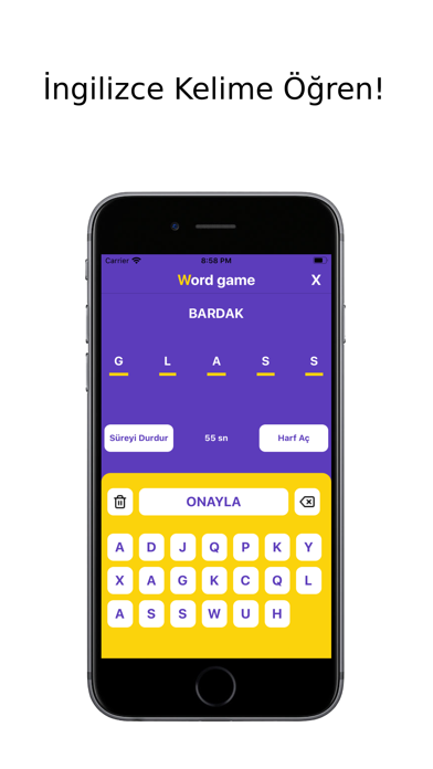 WordGame: İngilizce Öğren! Screenshot