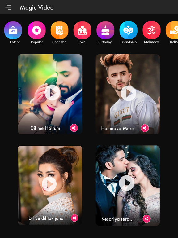 Screenshot #4 pour Video Status Maker Pro