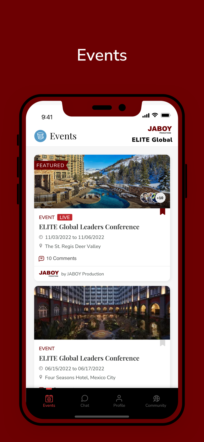 ELITE Global by JABOY