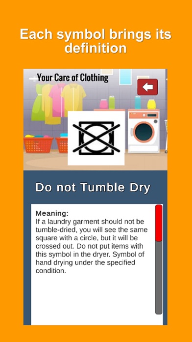 Your Care of Clothing Screenshot